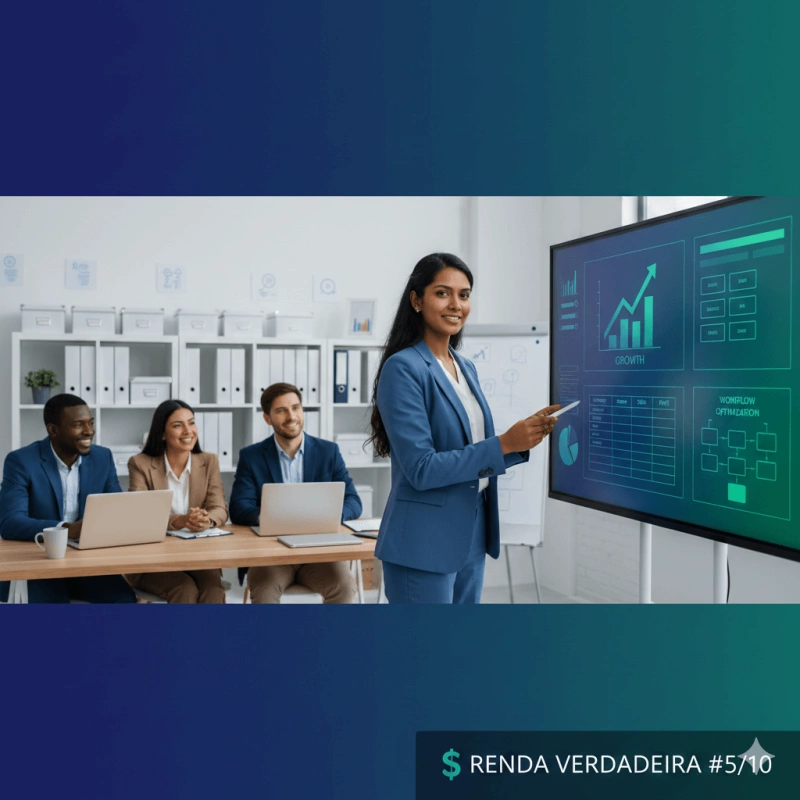 RENDA VERDADEIRA #5/10: Consultor de Gestão - Ganhe R$ 8k-12k/mês Organizando Pequenos Negócios