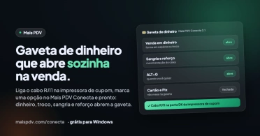 Gaveta de dinheiro automática no PDV: como ligar na impressora e abrir sozinha na venda