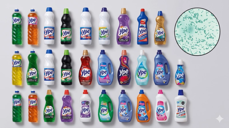 Lista completa dos 24 produtos Ypê afetados pela contaminação