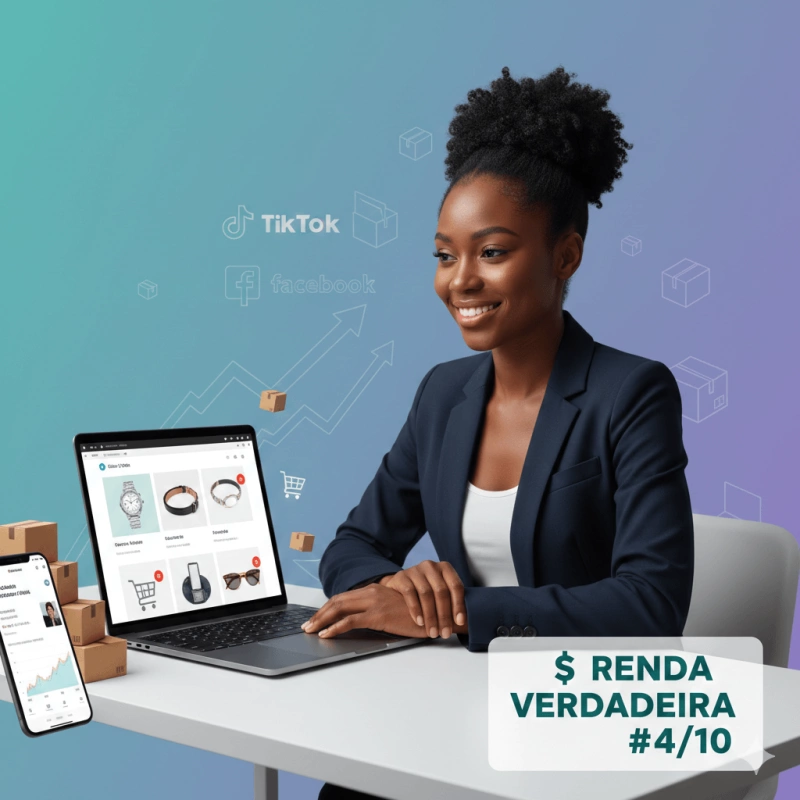 RENDA VERDADEIRA #4/10: Dropshipping - Ganhe R$ 3k-20k/mês Sem Estoque