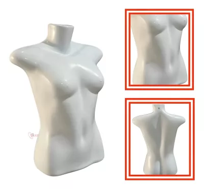 Manequim Feminino Adultos Busto Exposival Branco — Mercado Livre