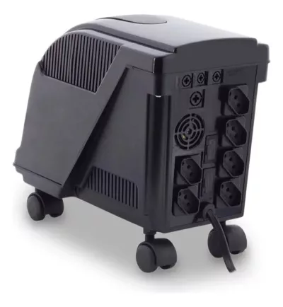 Nobreak 1200va Bivolt 115v 6 Tomadas Force Line Cor Preto — Mercado Livre