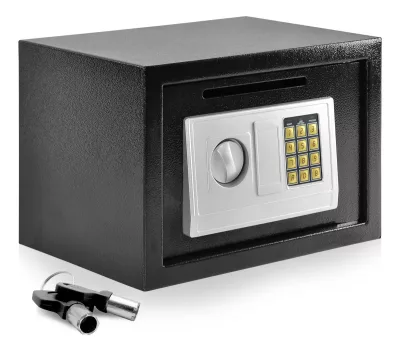 Cofre Boca De Lobo Serenelife Digital Chave 35x25x25 — Mercado Livre