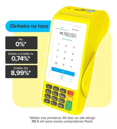 Maquininha De Cartão Mercado Pago Point Pro 3 4g Wifi E Nfc Vivo 127/220v — Mercado Livre
