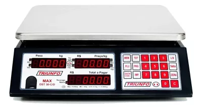 Balança Comercial Industrial Digital Triunfo Max Dst-30 30kg — Mercado Livre